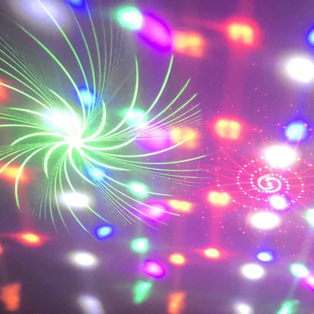 Лазерный стробоскоп Magic Ball сценический светильник с дистанционным управлением 60