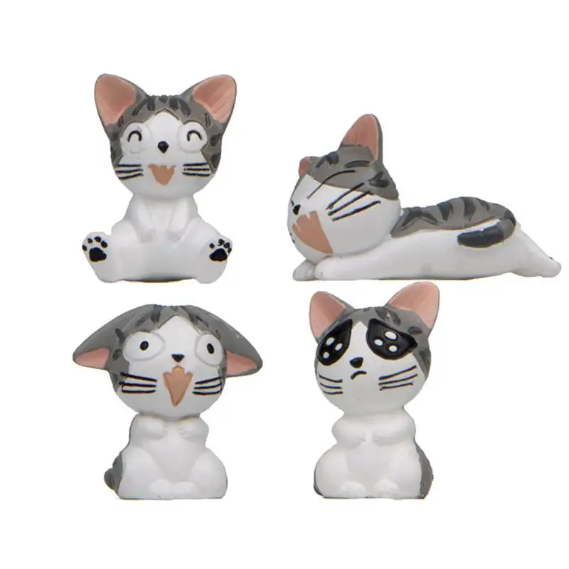 

1pc new Animal Cat Miniature Fairy Garden Home Houses Decor Mini Craft Micro Landscaping Decor DIY Accessories figure toys gift