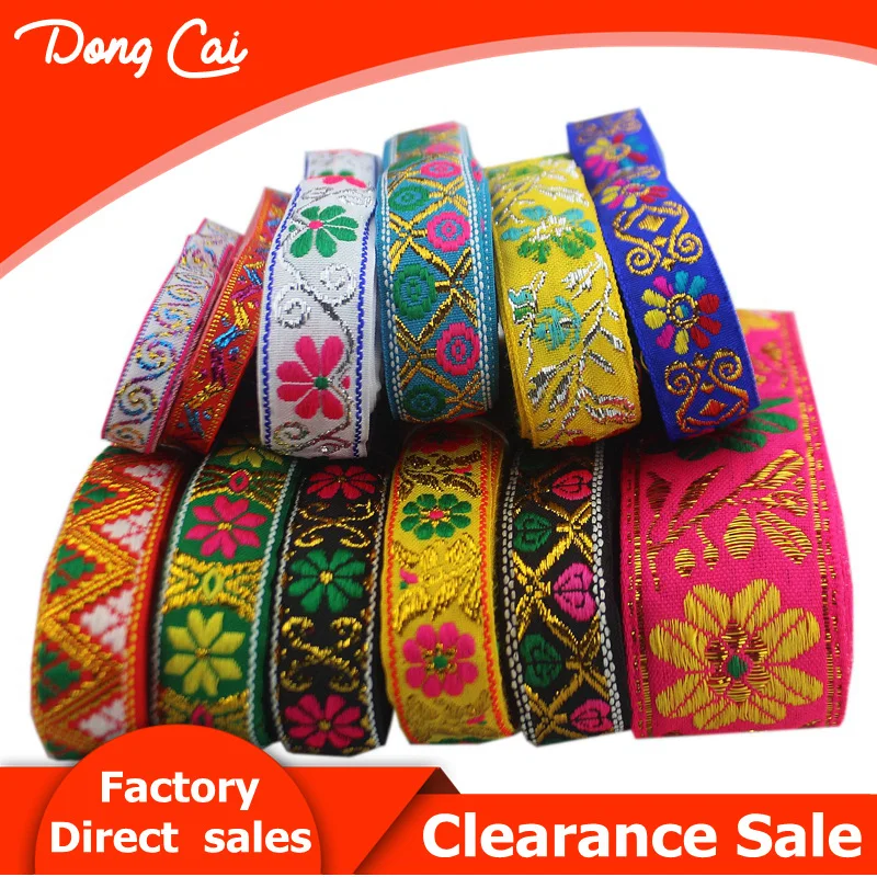 7 цветов индийский шитье вышитый стиль искусственная ткань ручной работы для