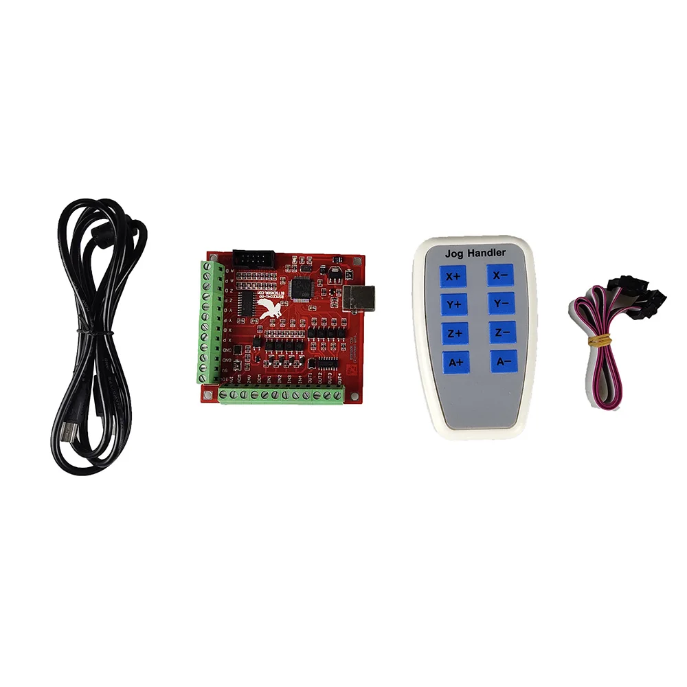 

CNC Red Breakout Board CNC USB MACH3 100Khz 4 Axis Interface Driver Motion Controller Driver Board