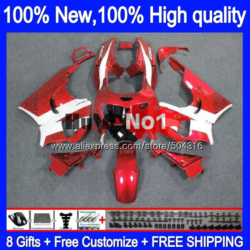 

Корпус обтекателя для HONDA CBR 893RR CBR900RR красный белый 97MC.173 CBR900 CBR893 RR 1989 1990 1991 1992 1993 CBR893RR 89 90 91 92 93