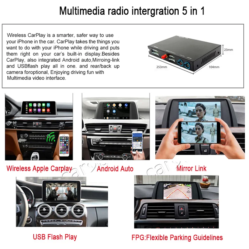 Günstig AndroidAuto Modul Drahtlose CarPlay Box Für V W Toureg RCD550 RCD850 RNS850 Phaeton Golf Tiguan Tera Mont Phideon 2010-2017