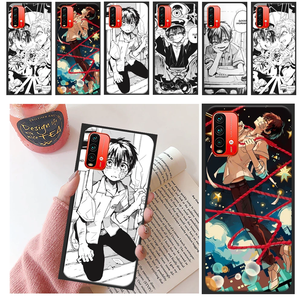 

Hanako-kun Dakimakura Phone Case For Xiaomi Redmi K40 K20 K30 Pro Plus K40 K30 Pro Note 9 9T 9S Pro MAX 5G Coque Soft TPU