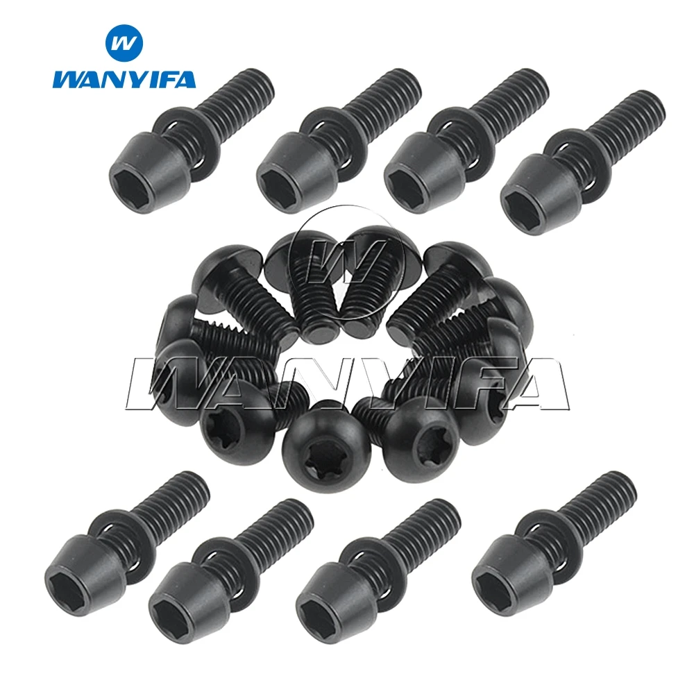 Велосипедный дисковый тормоз M5x10mm и M6x20mm Титановые Болты Комплект обновления для Hope Shimano Hayes Magura формула