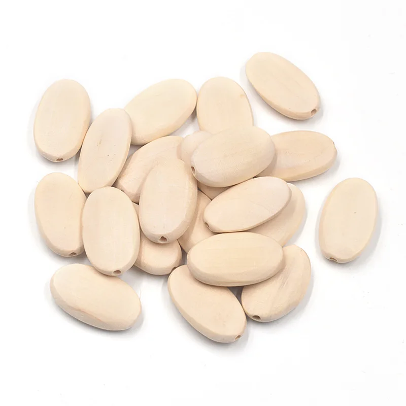 

10pcs Natural Wooden Rectangle Flat Chips Unfinished Wood Beads Fashion Jewelry Chips DIY Beading Craft Decoration Accessories