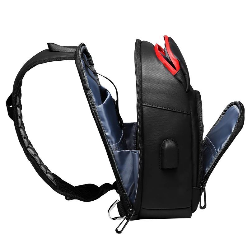 Повседневная мужская сумка через плечо корейская модная нагрудная | Багаж и