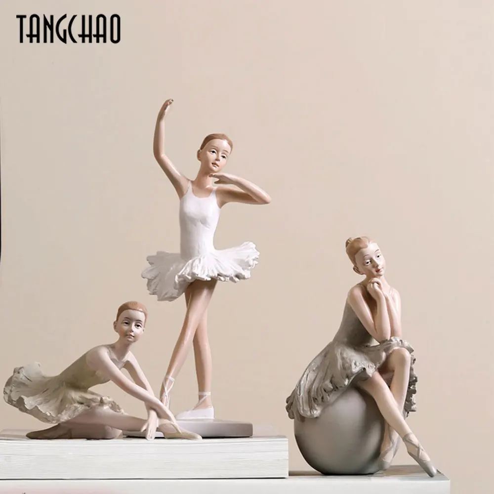 Статуэтка балетная TANGCHAO в скандинавском стиле креативный Декор для дома
