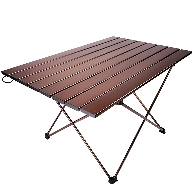 

Portable Aluminum Table Picnic Beach Fishing Folding Table Outdoor Lightweight Backpacking Camping Desk with Carry Bag