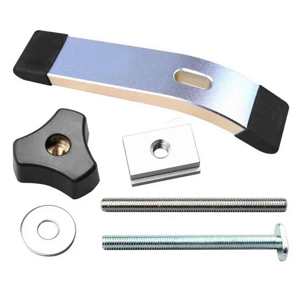 Металлический Быстрый т трек удерживающий зажим набор деревообрабатывающий