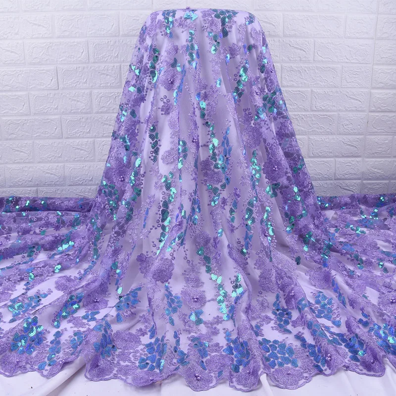 Африканская кружевная ткань новинка 2021 высококачественные блестки тюль кружево