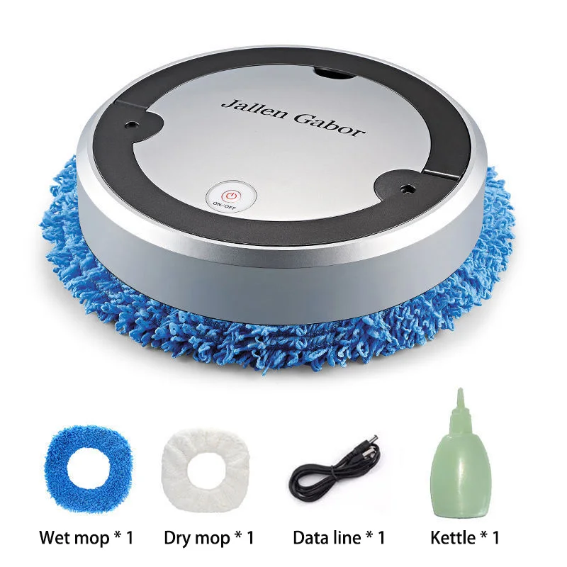 

Robot Vacuum Cleaner Rechargeable Intelligent Sweep Vacuum Cleaner Humidifying Spray 3-In-1 Robot Cleaner