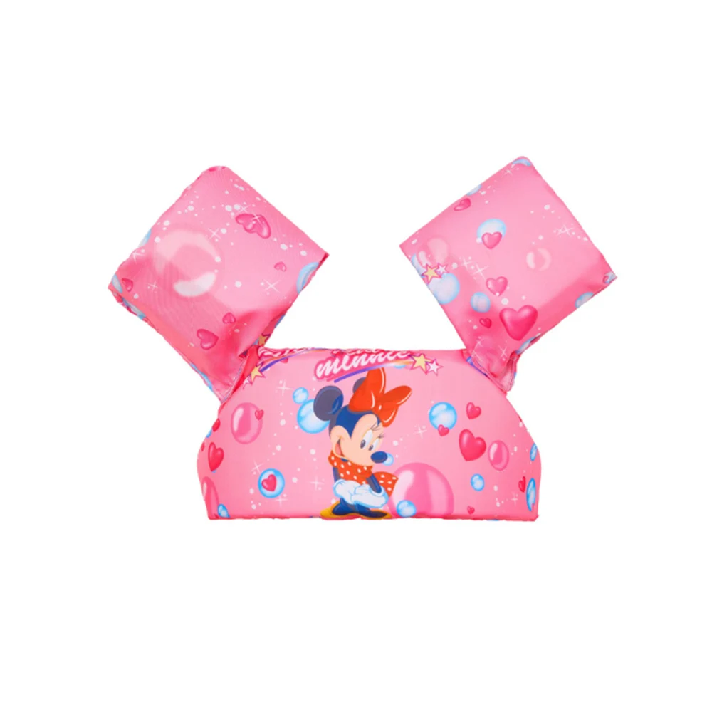 Minnie Плавательный круг мультфильм рука рукав спасательный жилет куртка купальник пена безопасность плавание обучение плавающий бассейн Купание и плавание кольцо - Цвет: Minnie