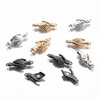 3pcs fasteners strong hand palm magnetic clasps connectors for diy bracelets buckle hook end clasps jewelry making accessories