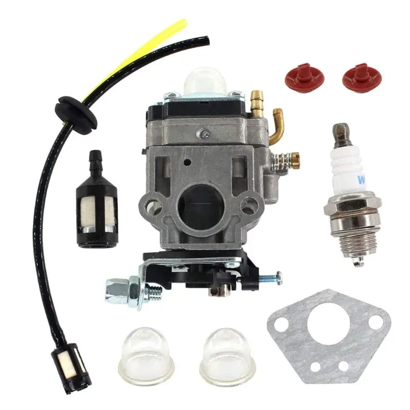 

15mm Carburetor Fuel Line Kit for 43Cc 52Cc 40-5 Bc430 Cg430 Cg520 1E40F-5 44F-5 Motor Brush Cutter Trimmer