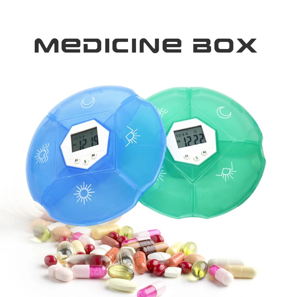 GREENWON коробка для таблеток Органайзер держатель для таблеток Медицина держатель для таблеток коробка для хранения пиллбокс Чехол Органайзе... от AliExpress WW
