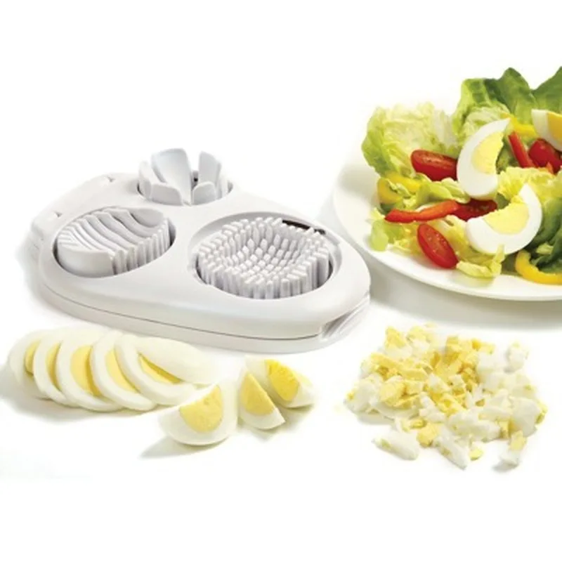 Быстрая многокипяченая слайсер для яиц 3 в 1 резак многофункциональная