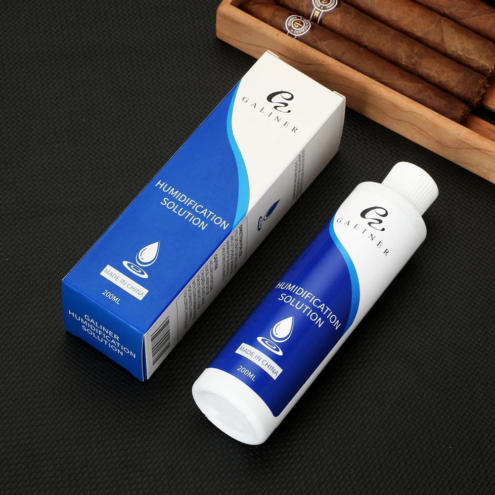 

GALINER Cigar Solution Humidification Humidifiers Liquid Tobacco Moisturizer Keep Humidity For Cigars Humidor Box