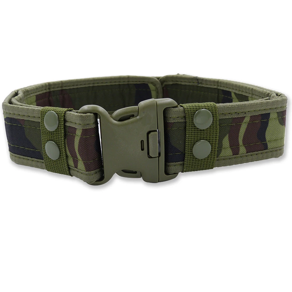 

For Men Fabala Plastic Buckle High Quality Adjsutable Practical Camouflage Male Waistband Army Casual Outdoor Canvas Belt