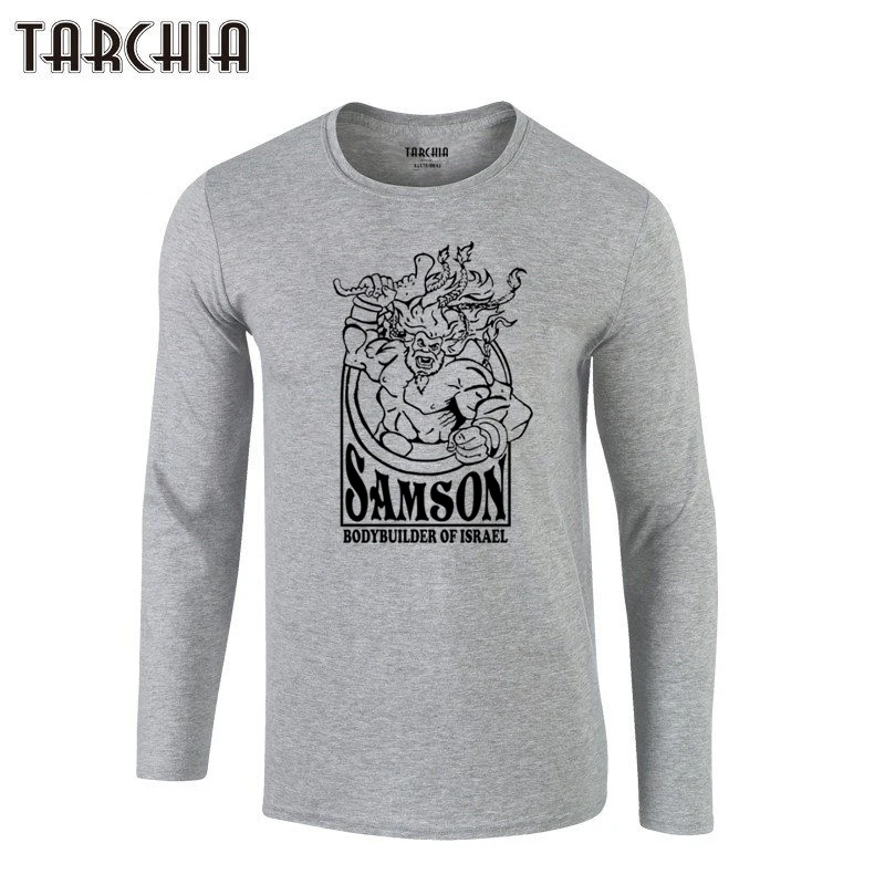 Футболка TARCHIA мужская с длинным рукавом уличная одежда в стиле хип-хоп топы