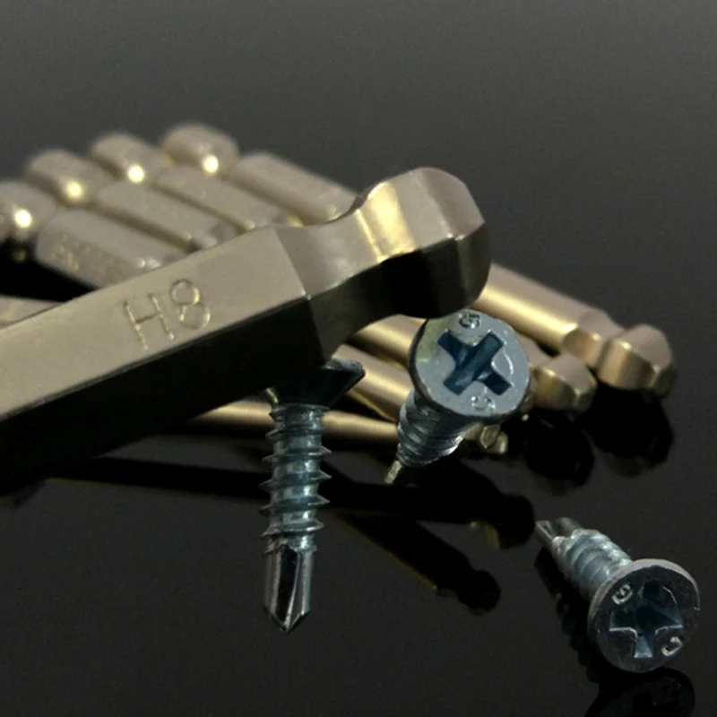 

5x 150mm Ball Head Hex Shank Bit Magnetic Electric Screwdriver Bit 2.5/3/4/5/6mm