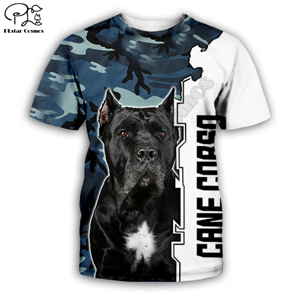 

2020 summer Men animal t shirt 3D t shirt Rottweiler Dog Printed Harajuku short Sleeve Unisex t-shirt tee tops Wholesale