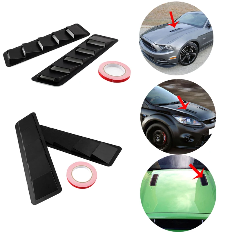 2 шт./компл. модная Универсальная установка ABS Автомобильная панель