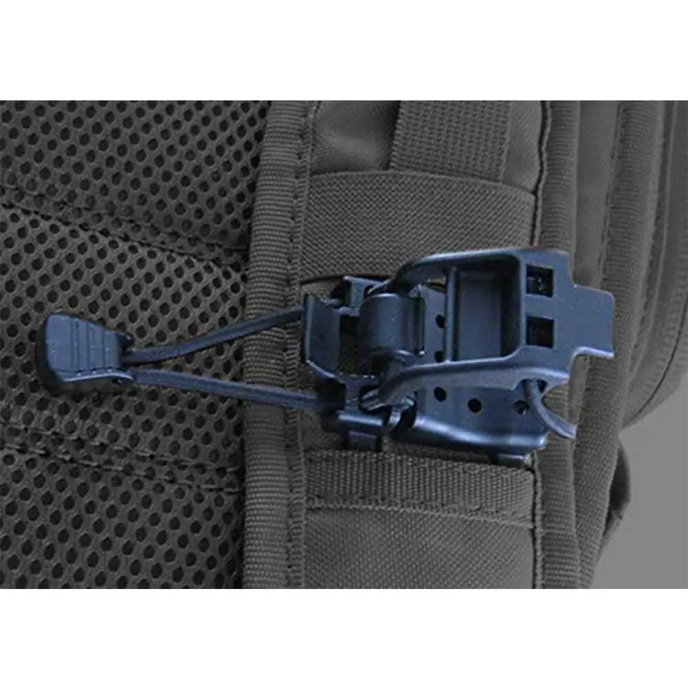 Tactical Wheel Clip Molle Hiking Accessories Multifunction Hanging Buckle Shovel Clamp Axe Clamp Bracket Military Backpack Acces