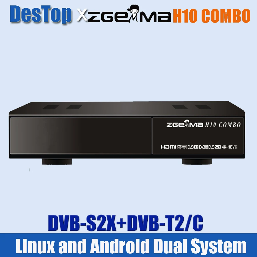 2 шт. ZGEMMA H10COMBO DVB S2X + T2/C Enigma2 Linux и Android в наличии | Электроника