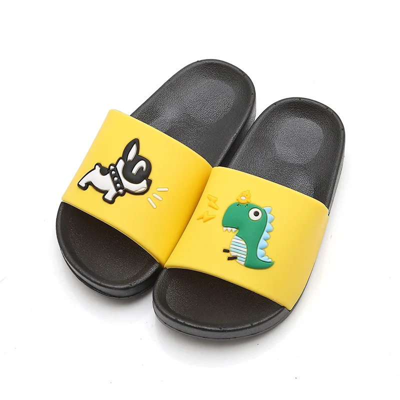 Шлепанцы детские из ПВХ мягкая нескользящая подошва для дома и ванной