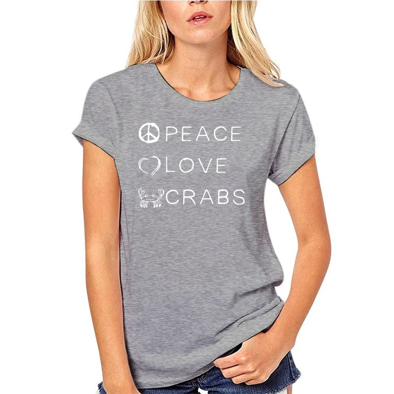 

Men T Shirt Crabs - Peace Love Crabs Tshirts Women-tshirt