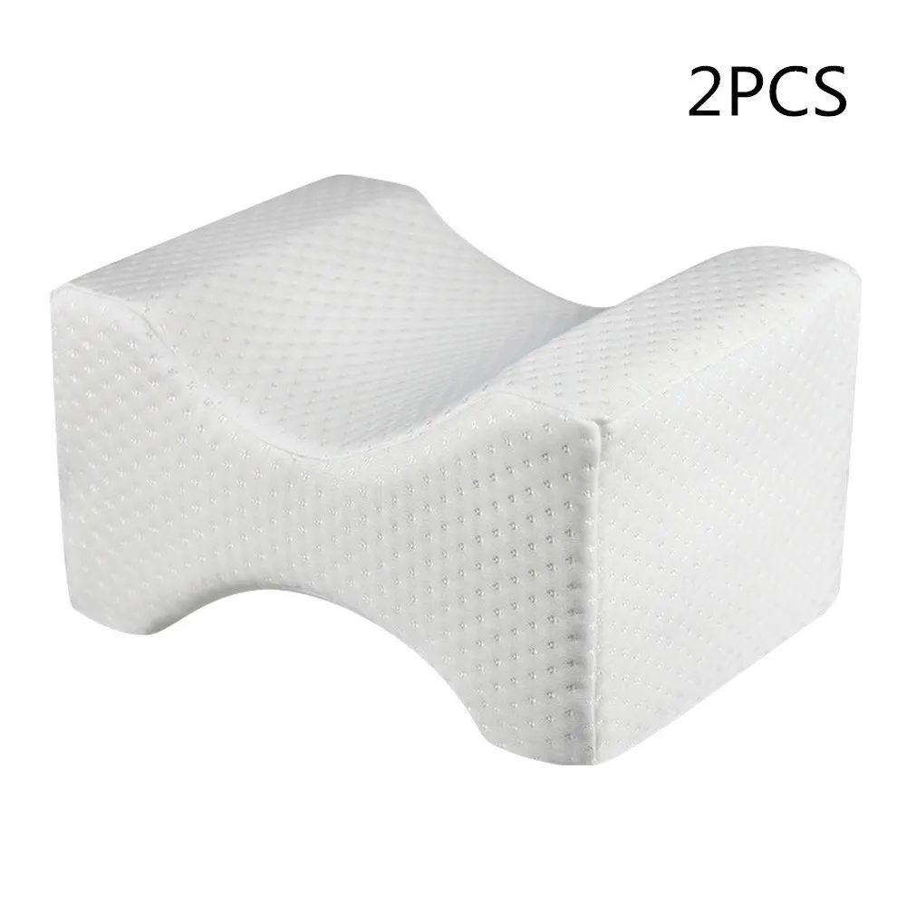 2pcs pillows Подушка из пены с эффектом памяти для коррекции ног, Подушка для беременных, подушка для коррекции боли в спине, тазобедренных суставах, поддержка бедер, подушки для ног для сна - Цвет: 2pcs pillows