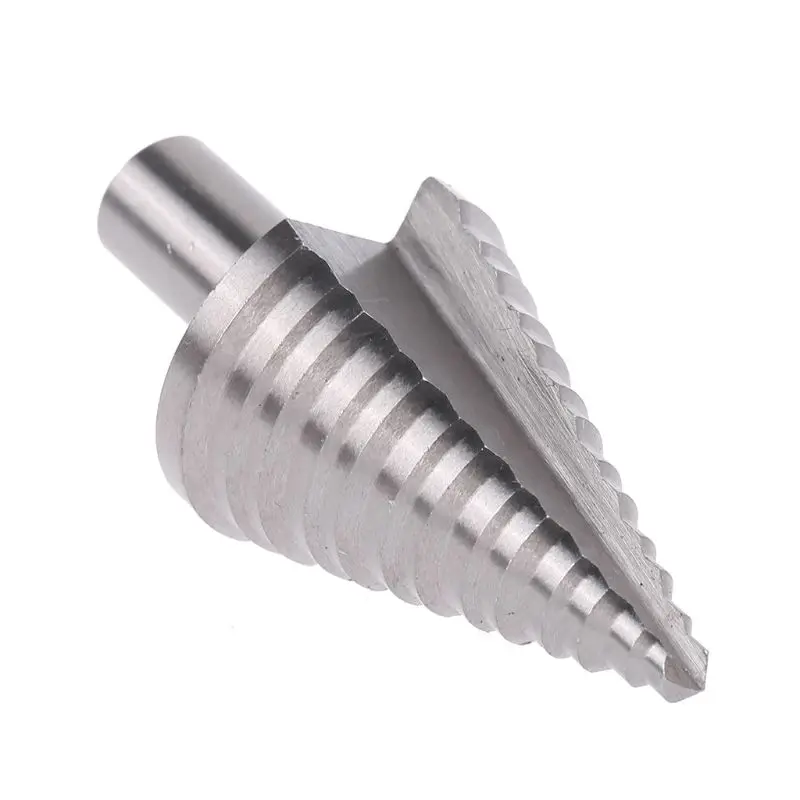 13 ступенчатых спиральных рифленых конических конусных Сверл из быстрорежущей