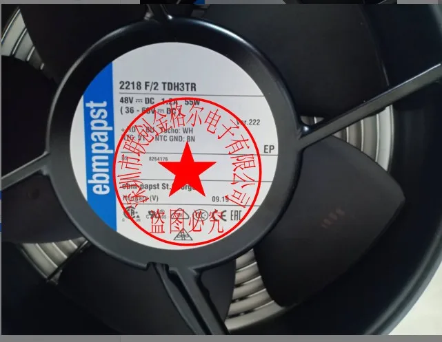 

BRAND NEW 2218 F/2 TDH3TR DC48V 1.2A 55W ORIGINAL GERMANY IMPORT FAN FANS
