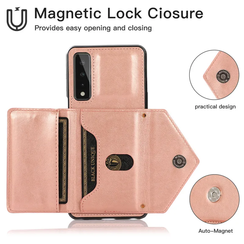 For LG Stylo 7 Case With Shoulder Strap Flip Wallet Leather 5G High Quality Book Stand Card Back Cover Funda | Мобильные телефоны и