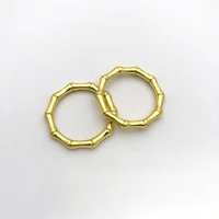 metal ring garmnet diy accessories bikini rings connectors imitation bamboo rings