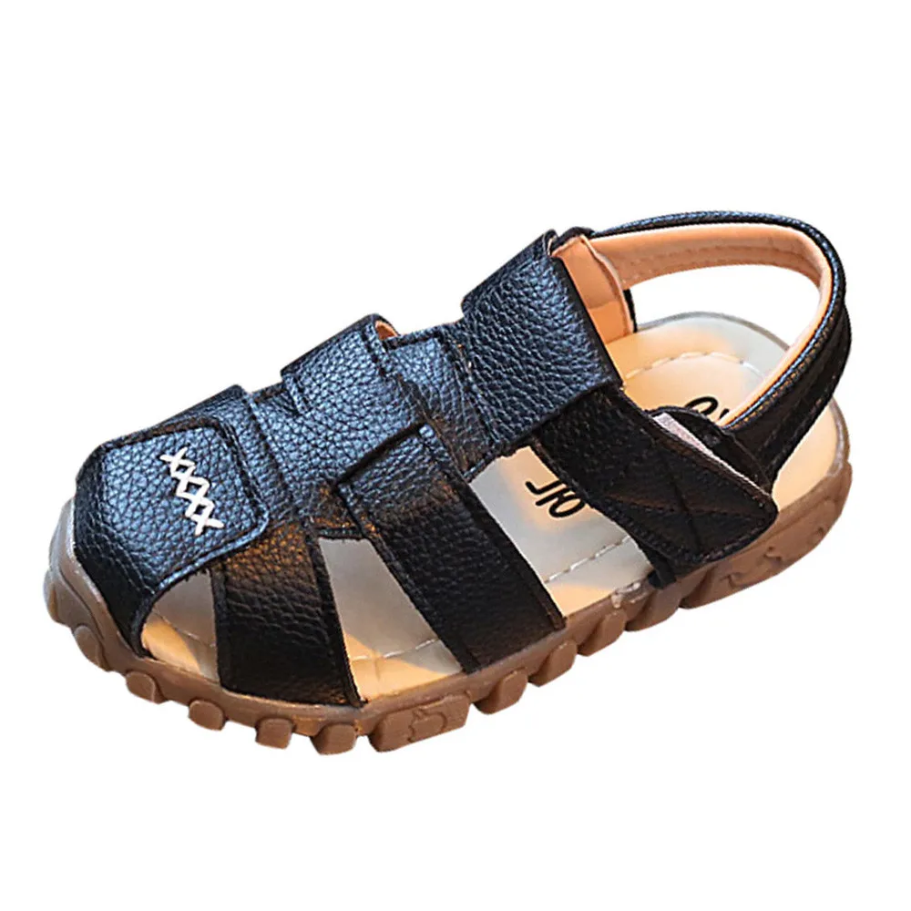 

Children's Baotou sandals beach shoes toddler shoes fashion sports shoes children boys and girls summer leisure comfortable S4