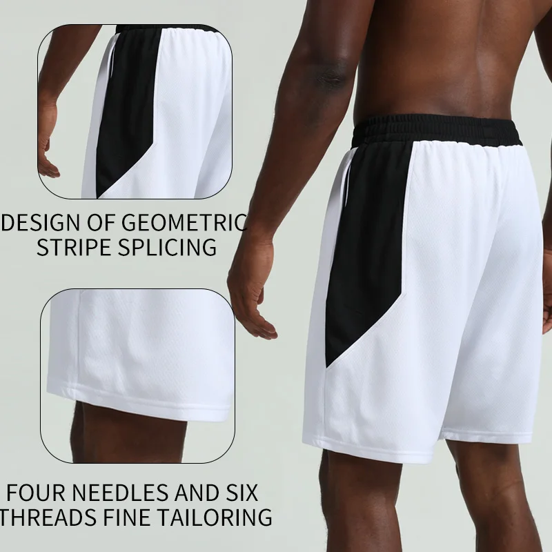 

Men Athletic Running Sports Shorts Quick Dry Gym Workout Shorts Breathable Outdoor Fitness Training Jogging Basketball Shorts