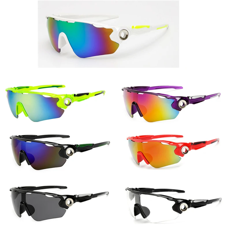 UV400 Cycling Sunglasses Men Women Windproof Sports Eyewear MTB Bike Glasses Riding Goggles Oculos Ciclismo | Спорт и развлечения