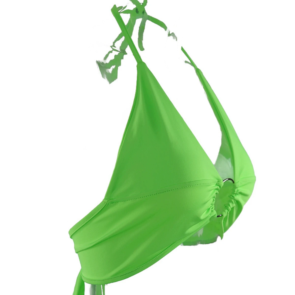 

Women Sexy Top, Halter Design Sexy Navel Hollow Metal Decoration Clothing