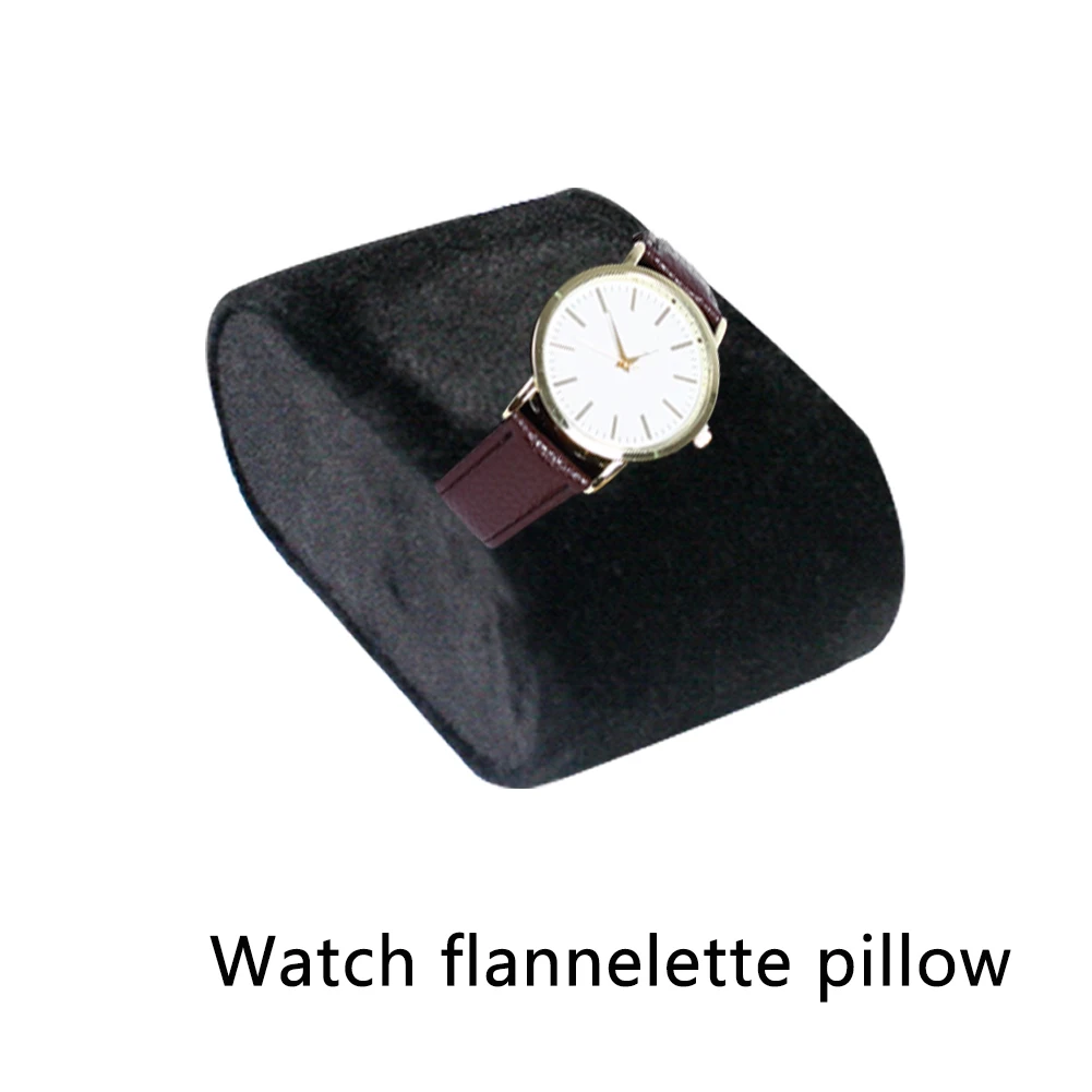 

10pcs/pack Countertop Showcases Storage Box Wristwatch Display Pad Soft Home Watch Pillow Jewelry Accessories Faux Velvet