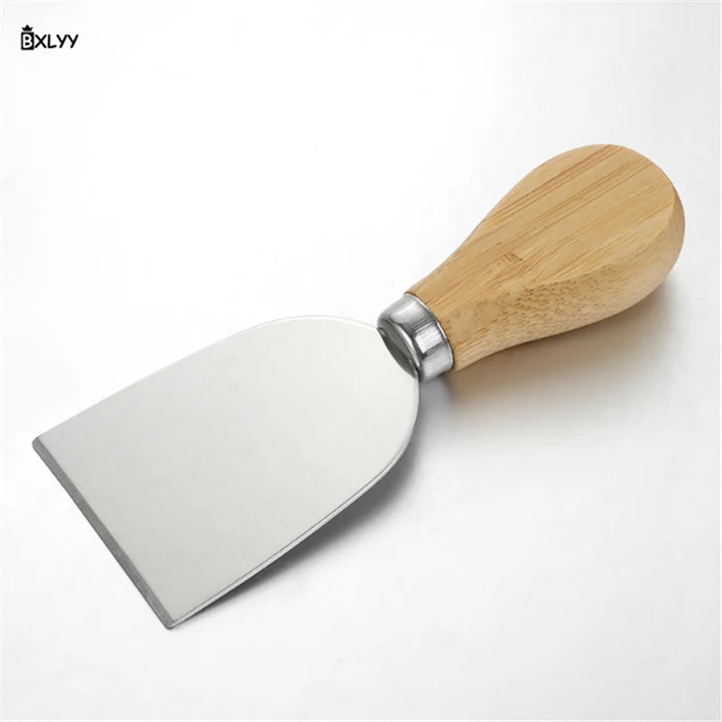 

New Wooden Handle Cheese Knife Set Baking Accessories Cheese Knife Kitchen Utensils Sets Baking Knives Cake Tools Tableware.85z