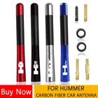 Автостайлинг автомобильная антенна для Hummer H1 H2 GMT H2H H2 H3 H3T HEV Автомобильная радиоантенна из углеродного волокна