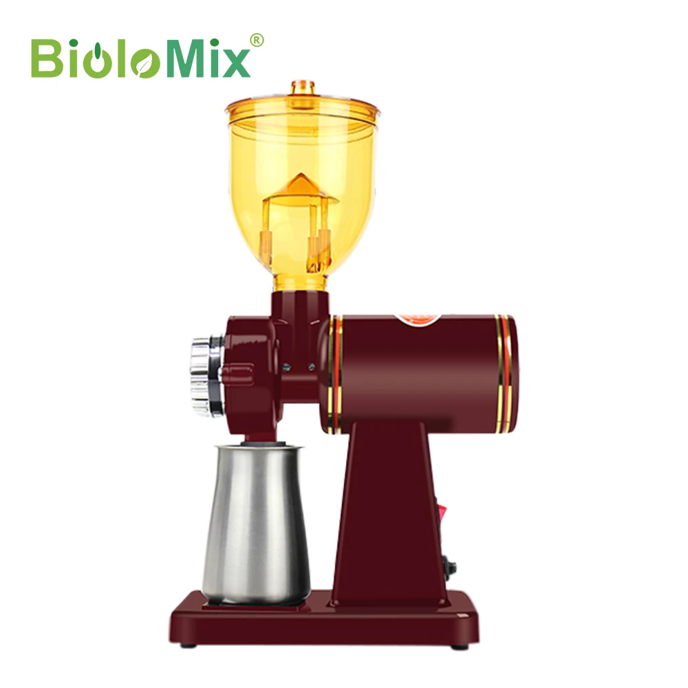 BioloMix Электрический Кофе шлифовальный станок millling обувь на плоской подошве с