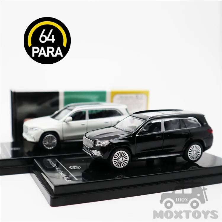 

PARA 1:64 GLS 600 SUV Black/white Diecast Model Car