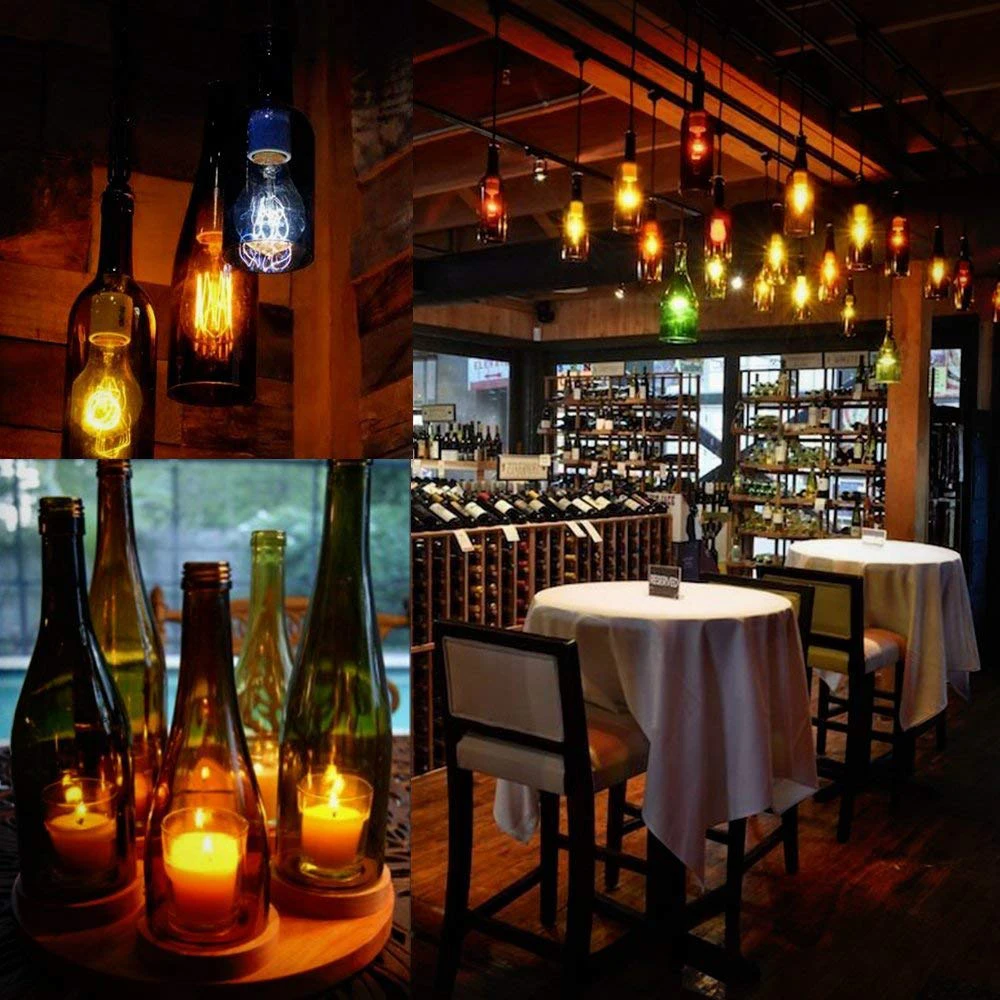 

DIY Glass Bottle Cutter Adjustable Sizes Metal Glassbottle Cut Machine for Crafting Wine Bottles Household Decorations Cutting