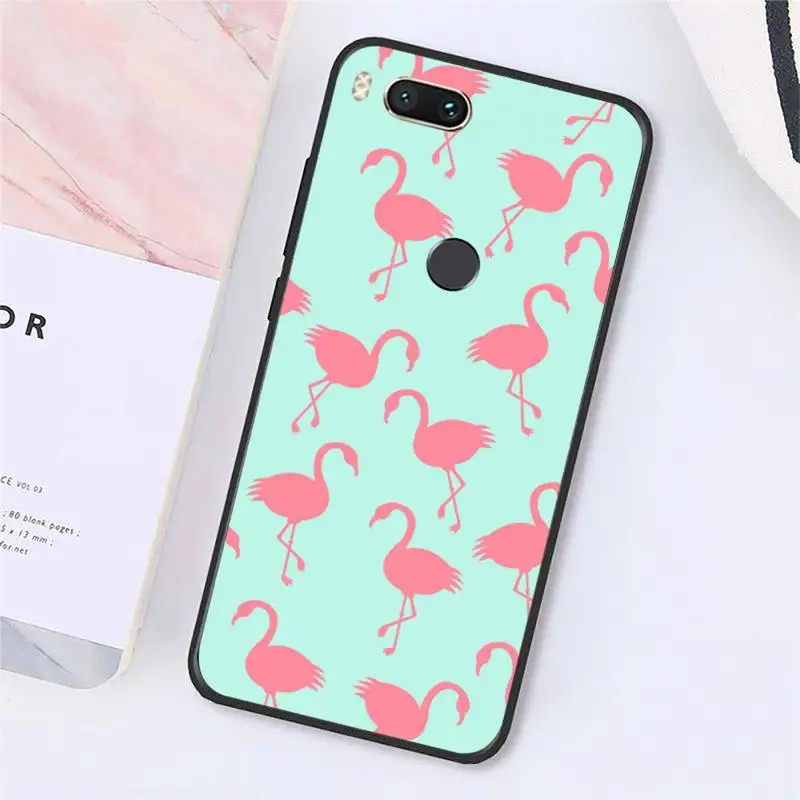 

Flamingo Pink animal Phone Case For Xiaomi Redmi note 7 8 9 t max3 s 10 pro lite cover funda coque shell