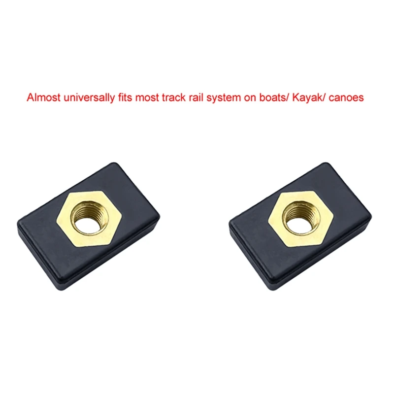 6 шт. медная скользящая гайка M6 боковое Крепление направляющая для рыболовной