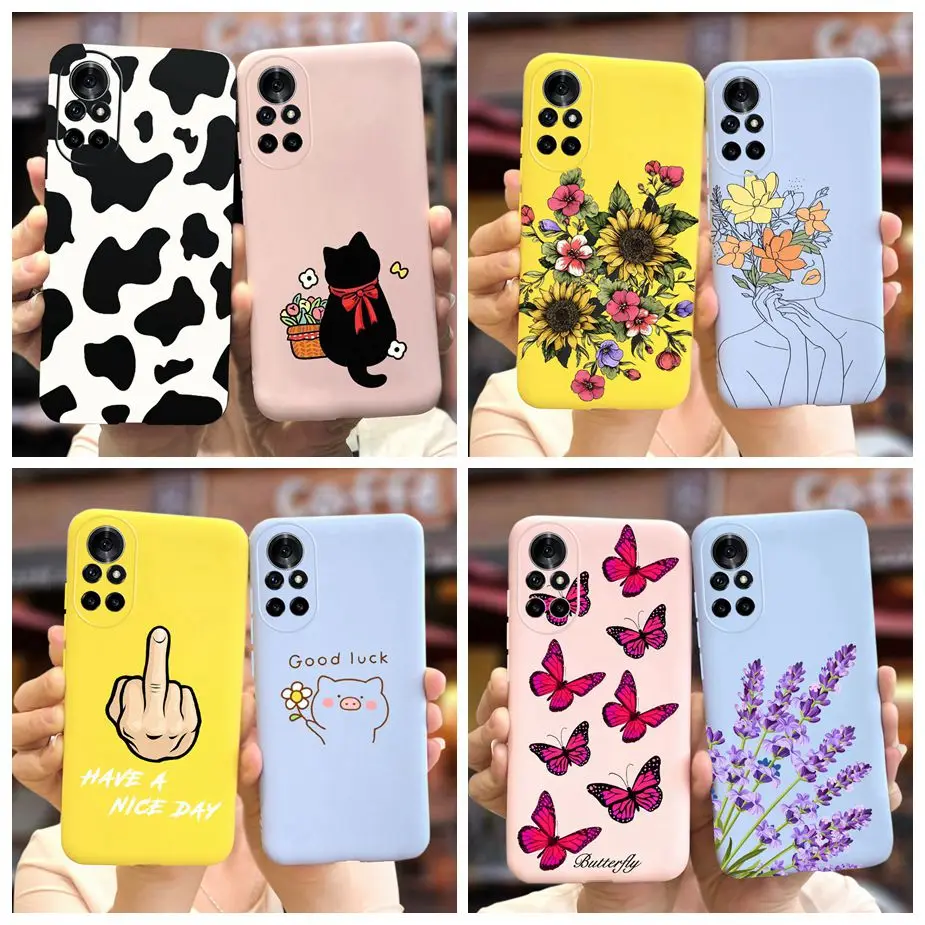 

Чехол для Huawei Nova 8 5G, мягкий силиконовый чехол для телефона Huawei Nova 8 8i Nova8 Pro Coque Nova 8 SE