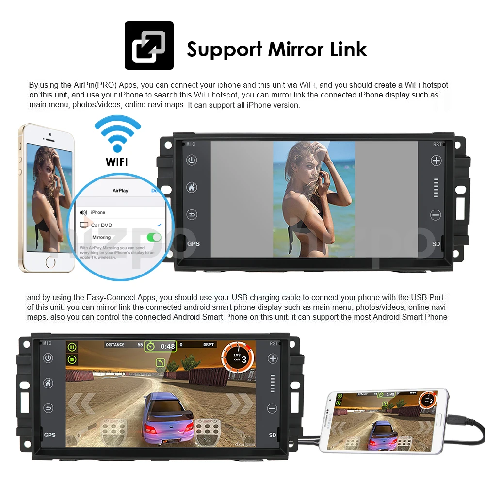 Автомобильный монитор Android 9 0 GPS плеер для Wrangler Компас Grand Cherokee Jeep свобода патриота