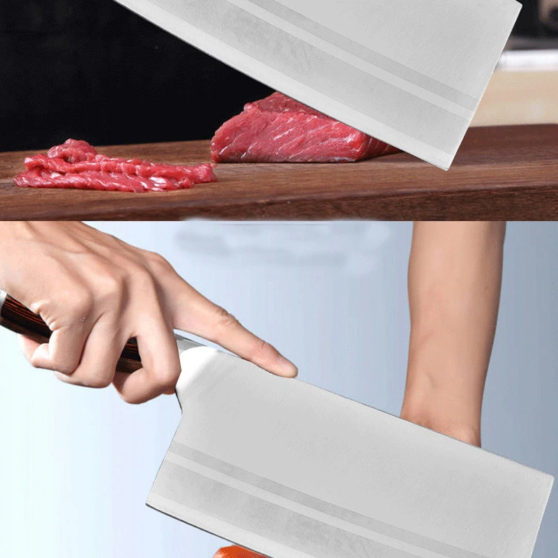 Новый профессиональный 7 дюймовый китайский нож из немецкой стали для поваров